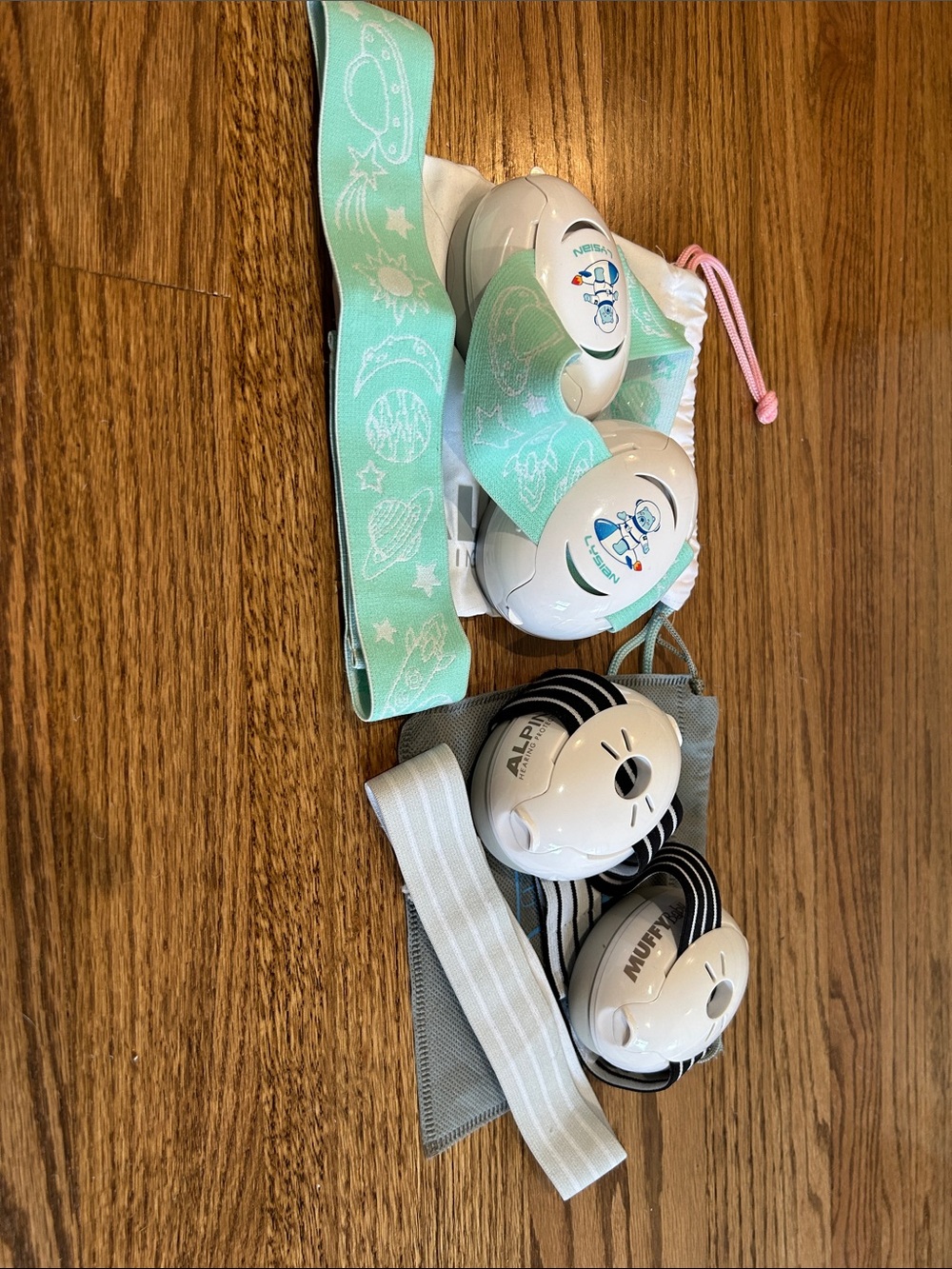 Infant Safety Headphones and Ear Protection Set - 2 sets